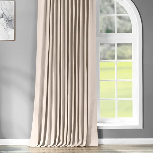 Miniatura 4 de HPD Half Price Drapes Cortinas extra anchas de oscurecimiento de habitación para dormitorio y sala de estar, 100 x 84 (1 panel), BOCH-120601-84-DW