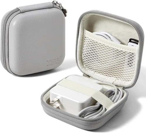 Miniatura 24 de Estuche Cargador para Macbook, Bolsa Organizadora Electrónica Portátil, Bolsa de Almacenamiento de Viaje para Accesorios de Laptop, Adaptador