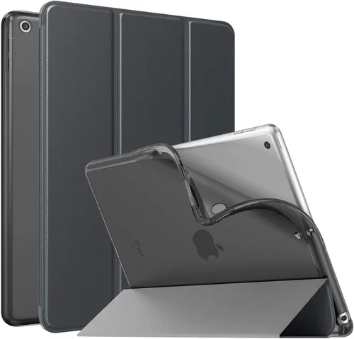 Miniatura 15 de Funda MoKo Compatible con Nuevo iPad de 9ª/8ª/7ª Generación de 10.2 pulgadas (2021/2020/2019), Funda Inteligente Delgada y Ligera con Soporte