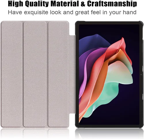 Miniatura 3 de Funda para Lenovo Tab P11 Gen 2 (11.5 pulgadas) TB-350FU/TB-350XC lanzada en 2023 – Trifold Shell Slim Lightweight Stand Auto Wake/Sleep Folio Cover