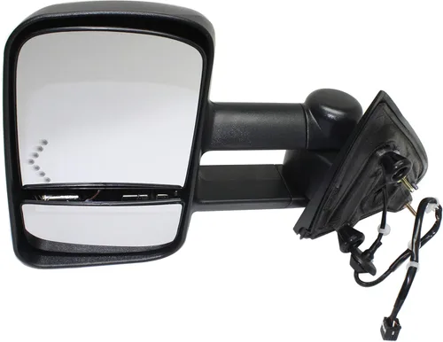 Miniatura 83 de Kool Vue - Espejo calefactable izquierdo para Chevrolet Silverado 1500 GMC Sierra 1500 2007-2013 plegable eléctrico con luz de señal y lámpara