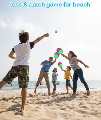 Miniatura 3 de Juguetes para Niños Pequeños Juego de Pelota de Lanzar y Atrapar Relleno de Media Navideña para Niños Pequeños, Juguetes para Niños y Niñas de 3 4 5