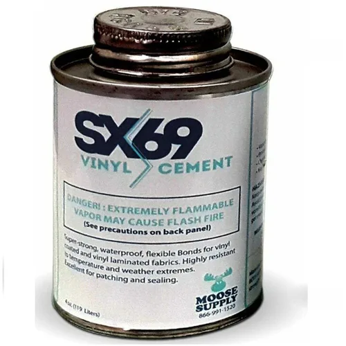 Miniatura 2 de Pegamento de vinilo para cemento SX-69, lata de 4 onzas, adhesivo de calidad industrial y resistencia comparable a HH-66