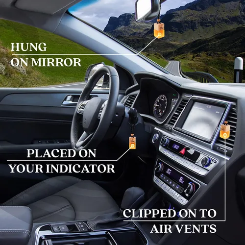 Miniatura 8 de Ambientador de coche One Million para hombres Ambientadores automotrices con clip de ventilación Perfume de coche fuerte con tecnología