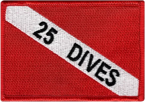 Miniatura 2 de Divemaster - Parche bordado para buceo, emblema de buceo, recuerdo
