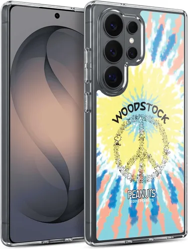 Miniatura 364 de Head Case Designs Funda de gel Woodstock 50th con licencia oficial de Peanuts Snoopy Guitar 1969 [protección de grado militar] compatible