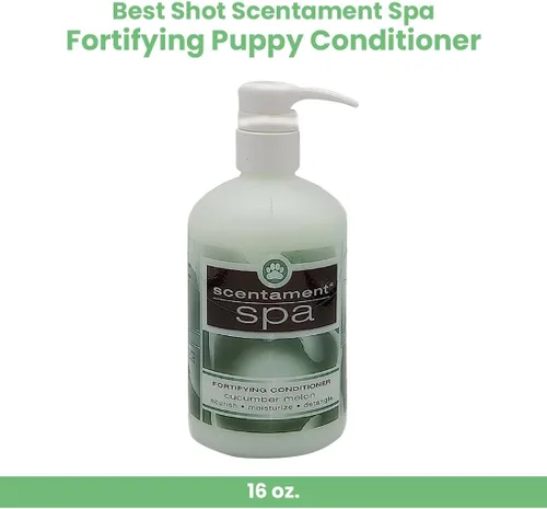 Miniatura 2 de Best Shot Scentament Spa - Acondicionador fortificante para cachorros, producto ideal para el cuidado de la piel, para acondicionamiento de corteza