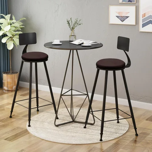 Miniatura 7 de Greenjin Cojín de asiento de espuma viscoelástica desmontable de 13 pulgadas, cojín redondo para silla antideslizante, almohadilla para taburete