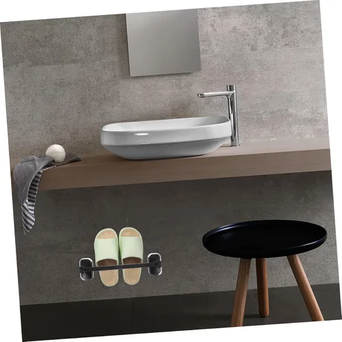 Miniatura 8 de Zapatero para almacenamiento de zapatos, con ventosa, soporte para toallas, soporte de pared, toallero de esquina para armario, baño, zapatero