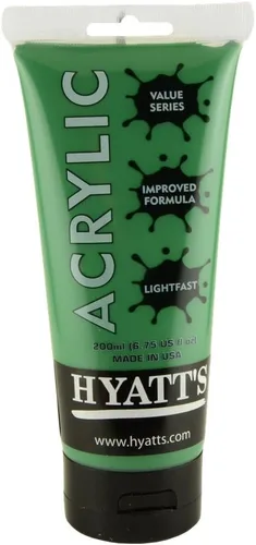 Miniatura 48 de Hyatt's Alizarine - Pintura acrílica carmesí Tubo de pintura acrílica de 2.5 fl oz de grado artístico Secado rápido y pintura no tóxica