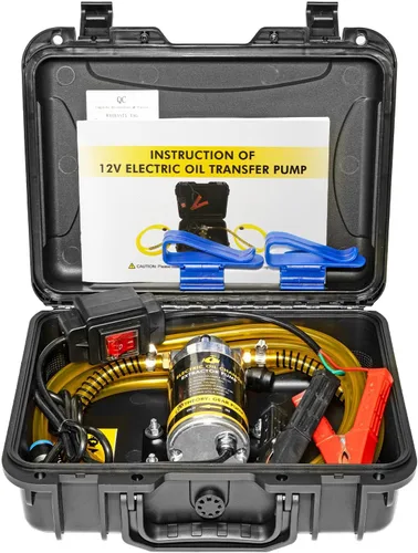 Miniatura 9 de Bomba extractora de aceite eléctrica, bomba de transferencia de aceite de 12/24 V 100 W, bomba de aceite a prueba de fugas para cambio de aceite