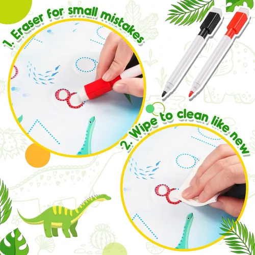 Miniatura 4 de MDINGTD Juguetes de dinosaurio para niños de 3 a 5 años, mi libro ocupado preescolar, juguetes Montessori para niños de 3, 4, 5, 6, 7 años, niños