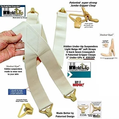 Miniatura 5 de Tirantes para hombre - Tirantes ocultos para hombre - Ropa interior cómoda y conveniencia - Apto para aeropuerto