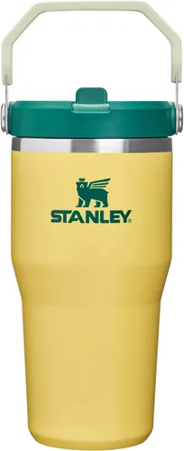 Miniatura 42 de STANLEY IceFlow 2.0 - Vaso con pajilla abatible con asa, 30 onzas, tapa giratoria y popote abatible, botella de agua a prueba de fugas, acero Tiza