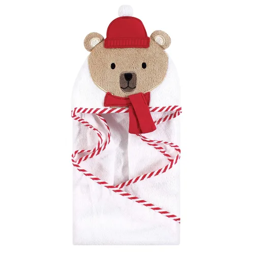 Miniatura 51 de Hudson Baby Toalla unisex de algodón con capucha con cara de animal para bebé, abeja amarilla, talla única Amarillo Bee