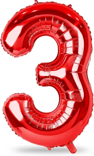 Miniatura 43 de Globo dorado champán con el número 5, globos de aluminio autoinflables grandes de 40 pulgadas del 0 al 9, globo de helio digital 5 dorado claro