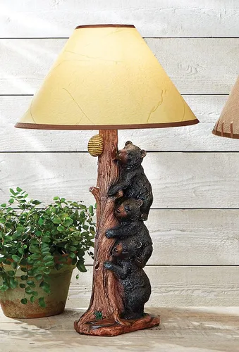 Miniatura 13 de Black Forest Decor Lámpara de elevación con asta de venado de cabaña - Lámpara rústica de cabaña con globo de vidrio sembrado
