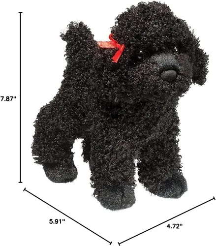 Miniatura 2 de Douglas Gigi Peluche de Perro Caniche Negro Animal de Peluche
