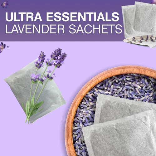 Miniatura 7 de Bolsas para secadora de lavanda, flores extra premium, bolsitas perfumadas de lavanda para cajones y armarios, bolsas ambientadoras naturales