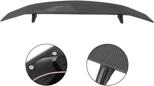 Miniatura 8 de SCITOO Spoiler Wing GT Style Universal 52" ABS Brillante Carbono Aspecto Trasero Alerón Alerón