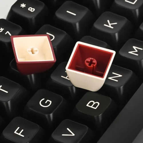 Miniatura 4 de Guffercty kred GTSP - Teclas retro de perfil ASA de 150 teclas con doble disparo PBT Keycap 75% ISO/ANSI Layout para 108 104 87 82 68 61 MX Rome