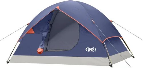 Miniatura 11 de UNP Tienda de campaña de cúpula de 6 personas para 4 estaciones, fácil de montar para acampar y senderismo, ligera y portátil, verde