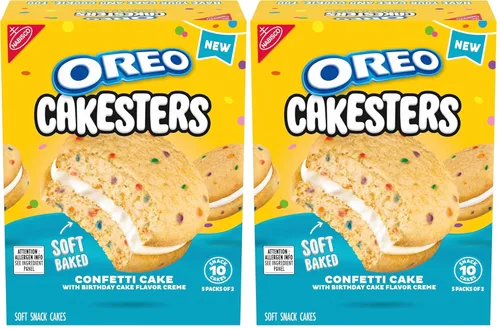 Miniatura 19 de OREO Cakesters Soft Snack Cakes, 12 paquetes de 5 unidades (60 paquetes de bocadillos en total)
