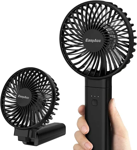 Miniatura 7 de EasyAcc Mini ventilador de mano, ventilador de enfriamiento personal plegable ventilador de escritorio USB ventilador de mesa pequeño portátil