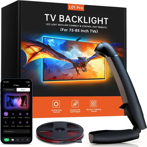 Miniatura 10 de Retroiluminación LED para TV, luces de TV cortables de 11.5 pies que cambian con TV para pantalla de 32 a 50 pulgadas y monitor de PC
