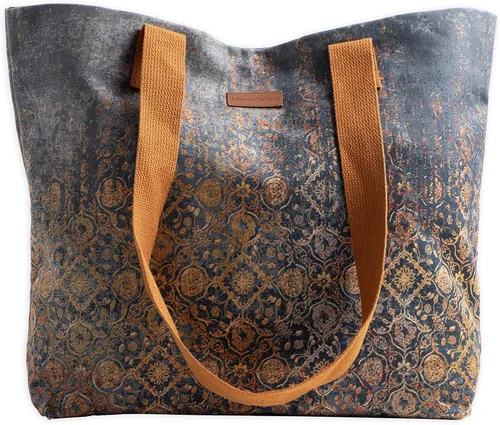 Miniatura 31 de Maison d' Hermine - Bolsa de lona de algodón reutilizable para mujeres, con asa para el hombro, bolsas a granel para compras y viajes