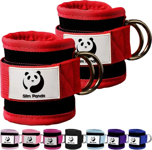 Miniatura 10 de Slim Panda Correa de tobillo para máquina de cable, tobillo para patadas, abductores de cadera, entrenamientos de glúteos, extensiones de piernas