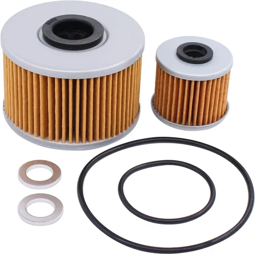 Kit de cambio de filtro de aceite y anillo de goma O ApplianPar para Honda Pioneer 1000 1000-5 2016-2021 reemplaza 94109-14000 94109-12000
