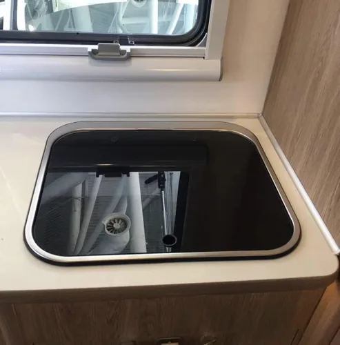 Miniatura 3 de Fregadero de cocina y bar de 17 pulgadas de montaje inferior para autocaravana, estación de trabajo, cuenco individual, lavabo para lavado de manos