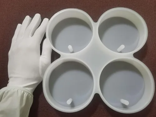 Miniatura 4 de Molde Freshie de 4 círculos de 4 pulgadas, redondo de 4 pulgadas en horno de silicona de 4 cavidades, seguro para hornear frescos de automóvil