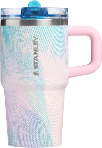Miniatura 85 de STANLEY Quencher ProTour - Vaso con popote abatible con tapa a prueba de fugas, 14 onzas, popote y asa integrados, compatible con portavasos