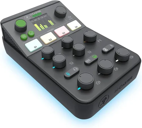 Miniatura 2 de Mackie M-Caster Studio - Mezclador de transmisión en vivo para escritorio, color negro