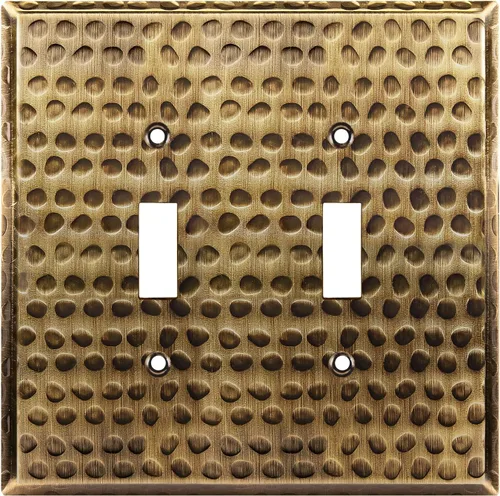 Miniatura 24 de LIDER Placa de Pared de Metal para Interruptor de Luz de Palanca, Cubierta de Interruptor de Acero Inoxidable, Resistente a la Corrosión