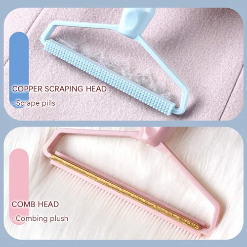 Miniatura 7 de Afeitadora de tela portátil, removedor de pelo de mascotas, removedor manual de pelusas, removedor de pelo de perro y gato para alfombras, ropa
