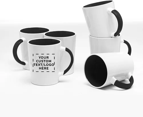 Miniatura 7 de Albany - Juego de 10 tazas de café con leche de cerámica personalizadas, 13 onzas, paquete personalizado a granel, perfectas para café, té, expreso