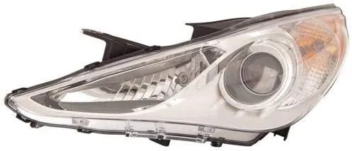 GO-PARTS - Para Hyundai Sonata 2011 - 2014 carcasa del faro delantero / lente / cubierta - lado izquierdo (conductor) - (GLS) 92101-3Q000 HY2502159