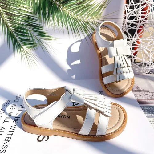 Miniatura 198 de THEE BRON Sandalias cómodas para niñas, zapatos para niños, sandalias rellenas