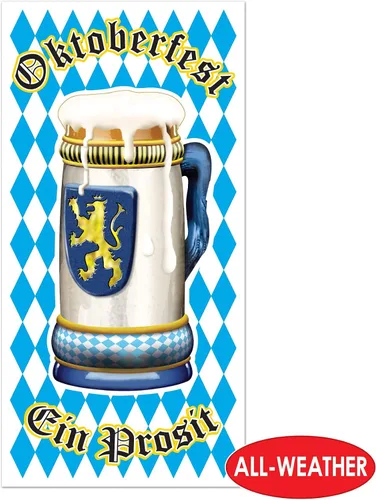 Miniatura 3 de Beistle Cubierta de puerta Oktoberfest, 30 por 5 pies