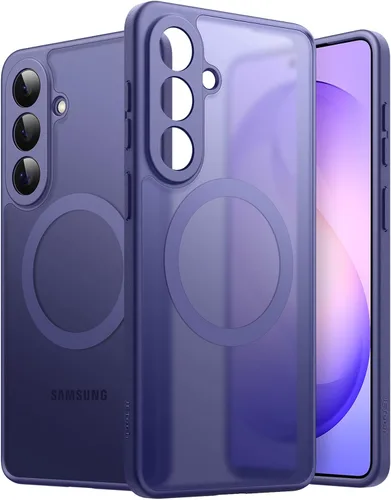 Miniatura 29 de JETech Estuche magnético para Samsung Galaxy S24 5G, compatible con MagSafe, funda protectora para teléfono con parte trasera translúcida y mate a