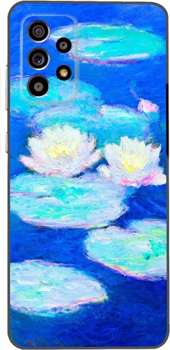 Miniatura 18 de Berkin Arts Wassily Kandinsky - Funda de silicona compatible con Samsung Galaxy A52 5G 4G/A52S 5G, color campo colorido Moongate (varios círculos)