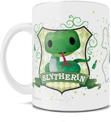 Miniatura 45 de Trend Setters Harry Potter - Hufflepuff - Acuarela Hogwarts Chibi - Taza geek linda - para café, té, cacao o regalo WMUG815