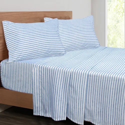 Miniatura 48 de Mejoroom Juego de sábanas de tamaño King – Sábanas y fundas de almohada de ropa de cama 1800 de lujo para hoteles – Sábana bajera con bolsillo