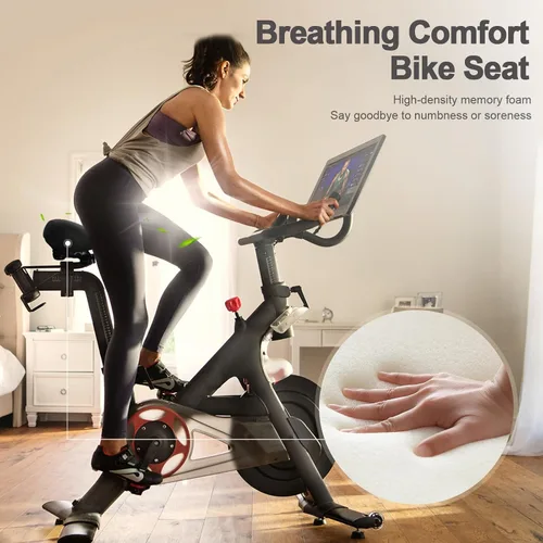Miniatura 4 de Asiento cómodo de bicicleta, con espuma viscoelástica, impermeable, doble absorción de impactos, para hombres y mujeres. Es el mejor asiento