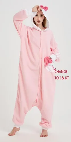 Miniatura 3 de Eonxius Magic Novelty - Pijama de una pieza con capucha para mujer