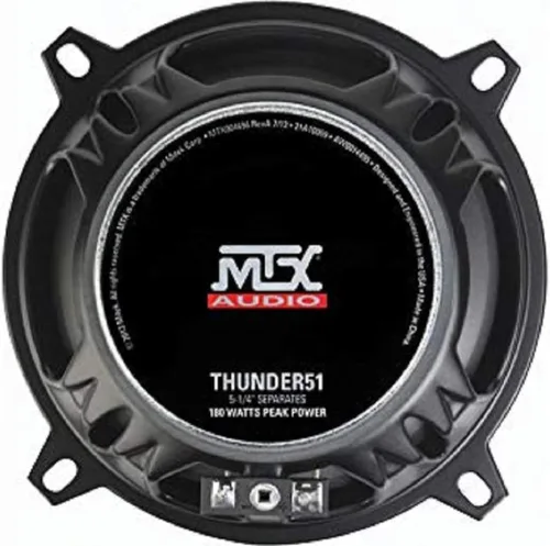Miniatura 8 de MTX Par THUNDER51 5,25 "360w Altavoces Componentes de Audio para Coche/Multi-Mount Tweeters