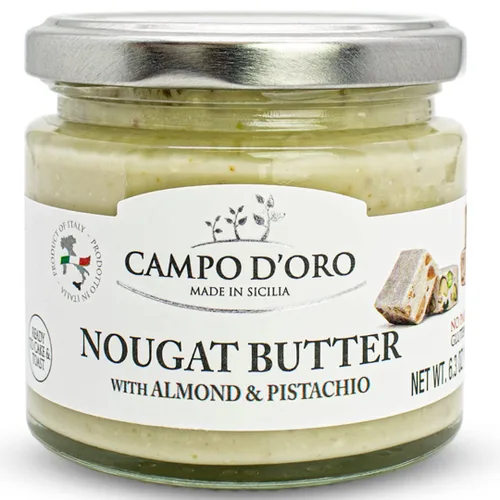 Miniatura 5 de CAMPO D'ORO - Mantequilla de Almendra, Crema Dulce de Almendras para Untar, (6.35oz - 180 g), Producto de Italia, Hecho en Sicilia